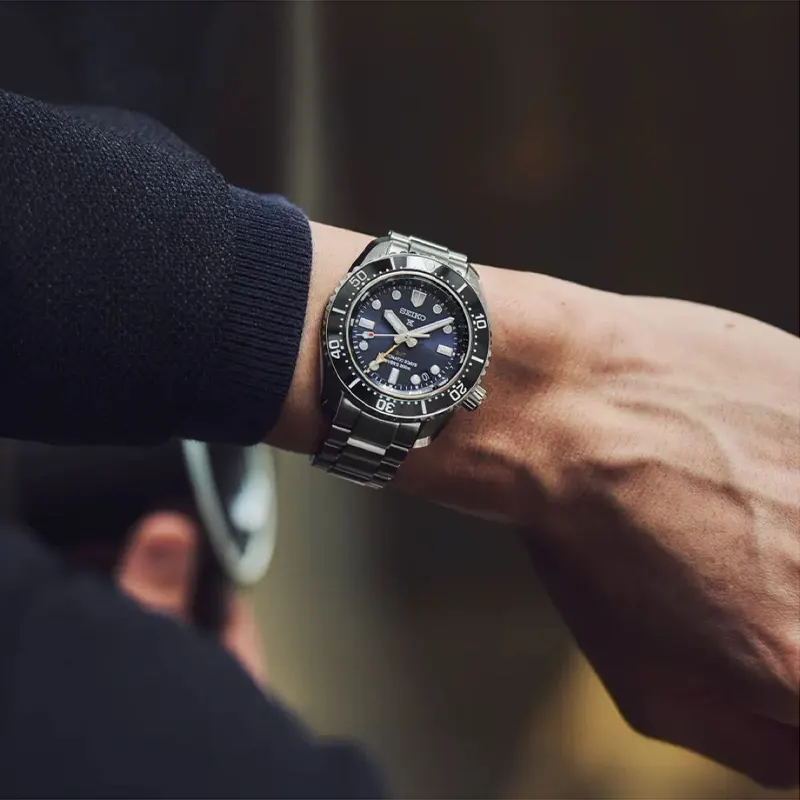 Seiko Prospex Diver's Heritage GMT Automatic Men's Watch- SBEJ021